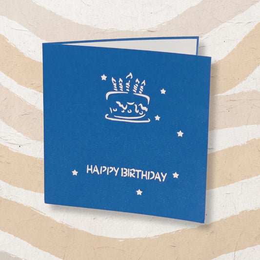 Pop-Up Cake Birthday Card
