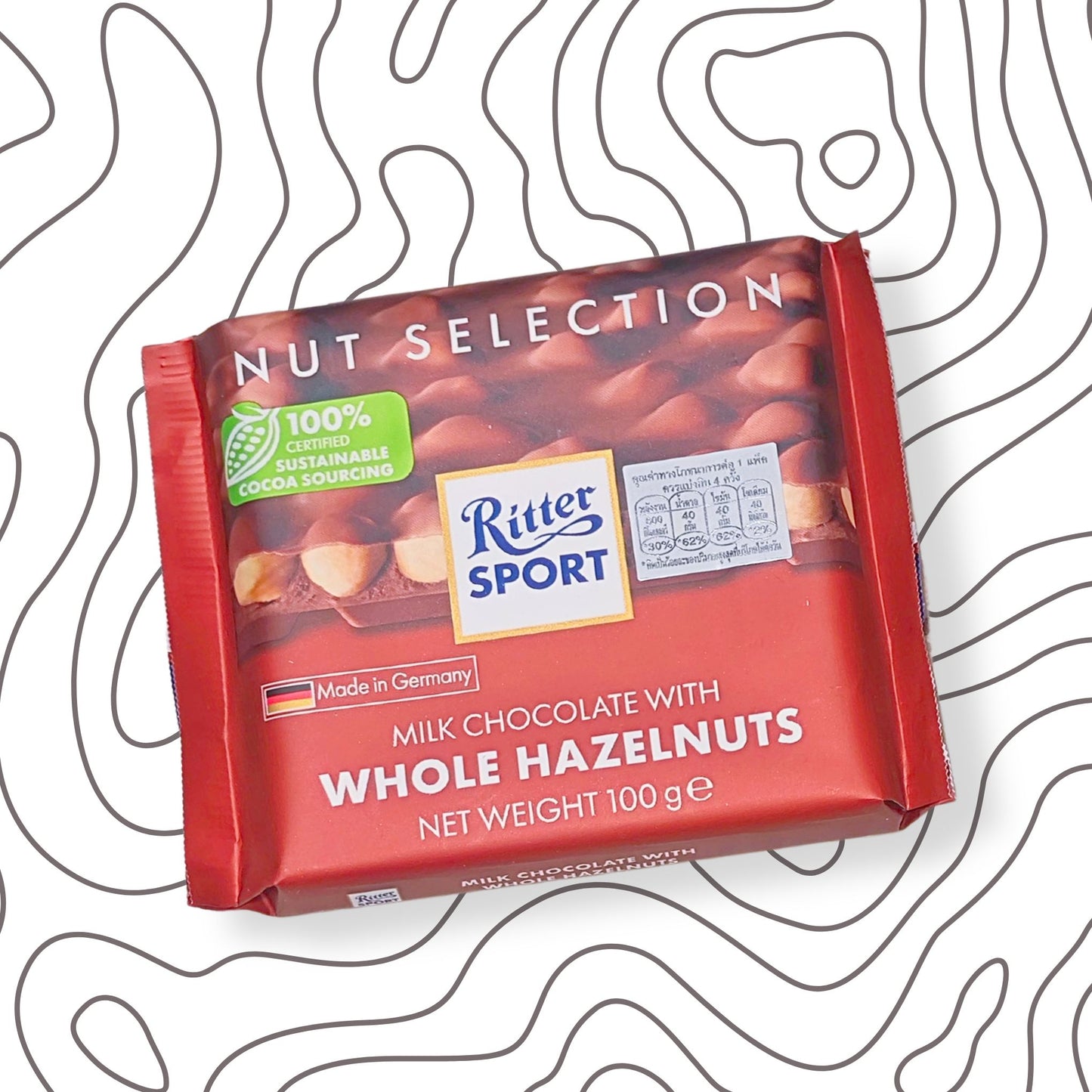 Ritter Sport Chocolate - 100 g.