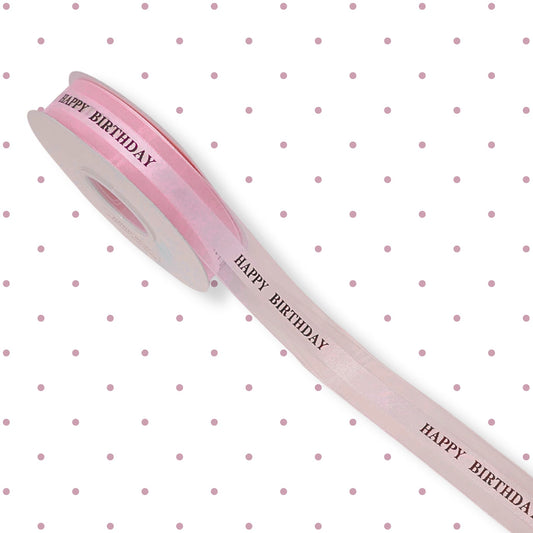 Happy Birthday Ribbon Add on