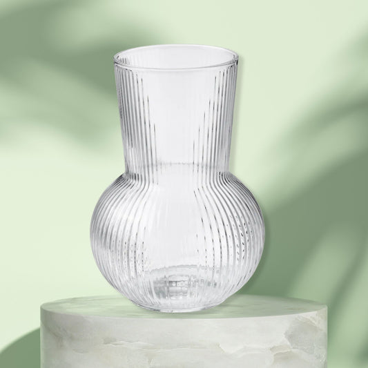 Rounded Glass Vase