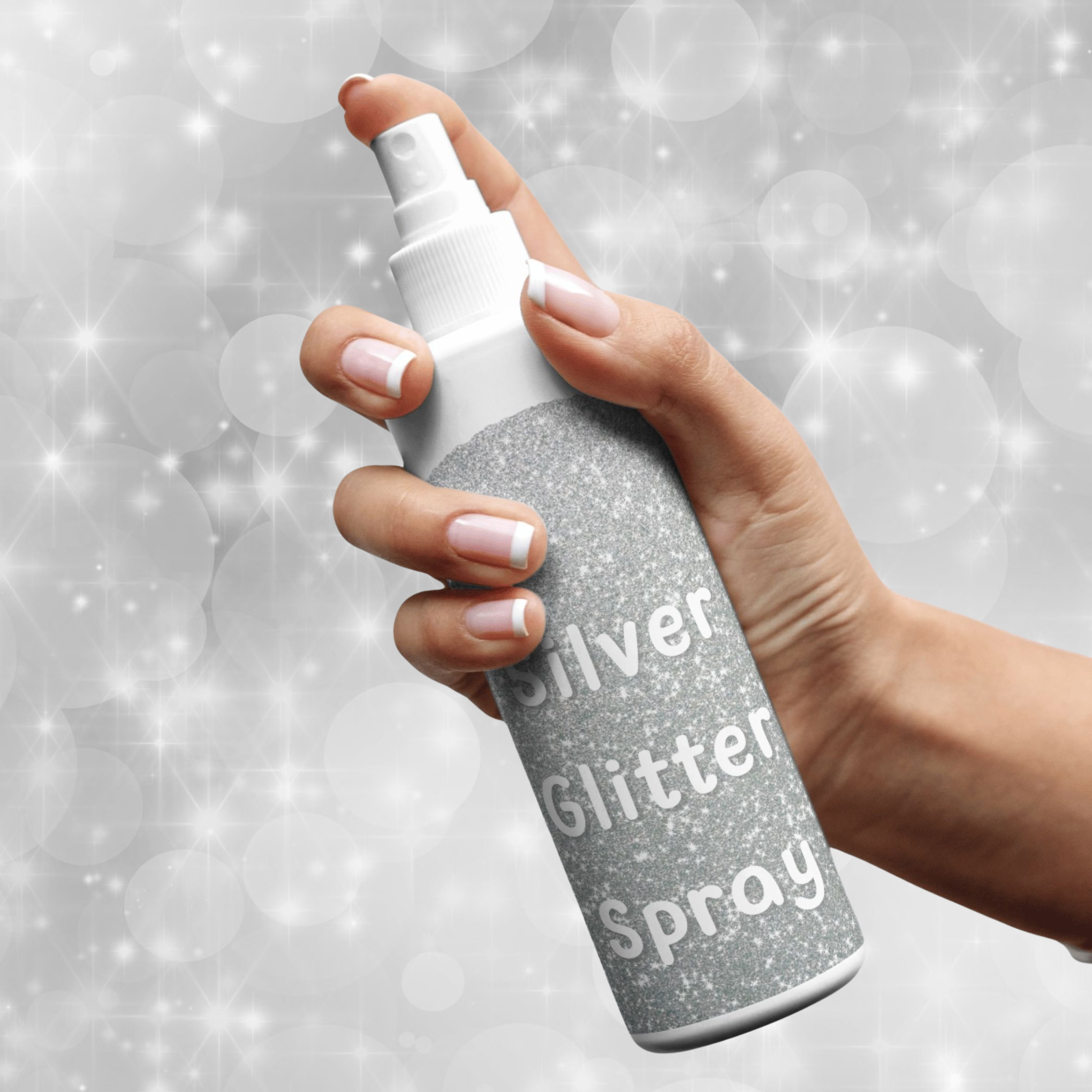 Shimmering Silver Mist