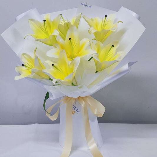 Yellow Lilies Bouquet