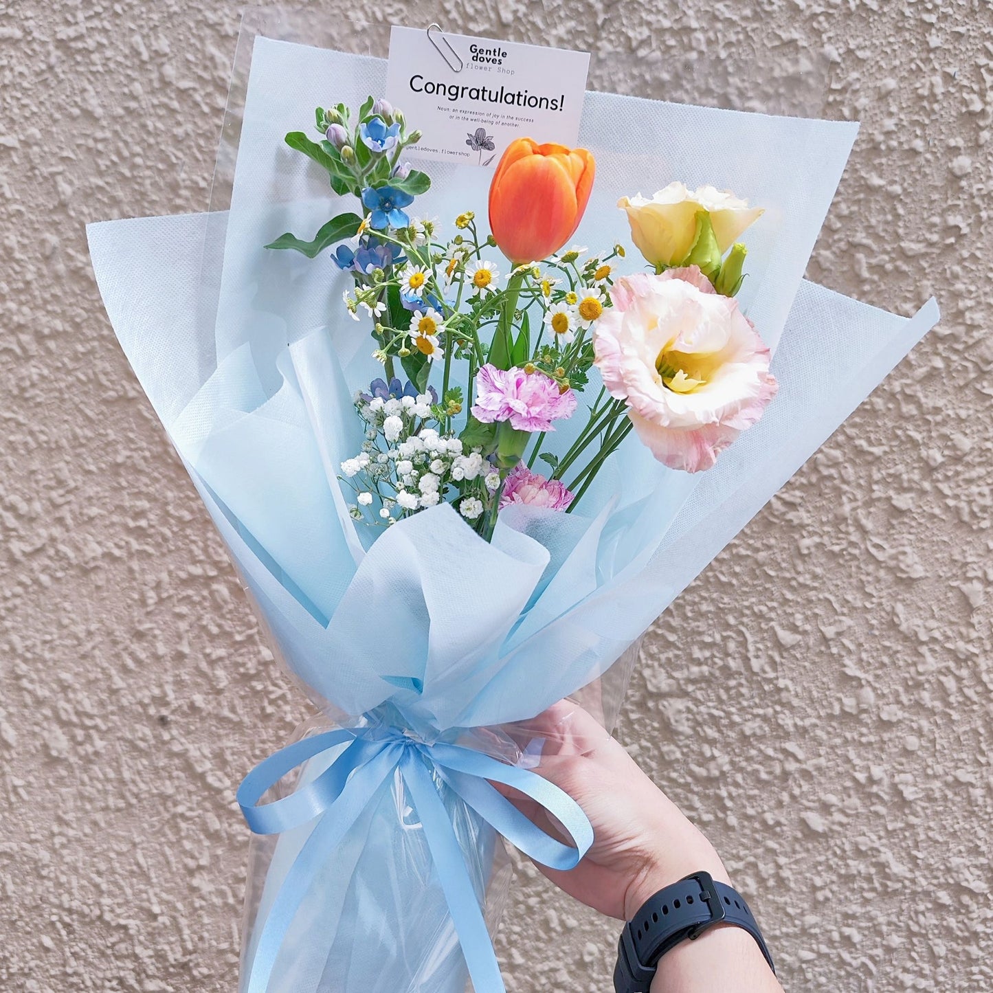 Assorted Colorful Flowers with Tulip Bouquet