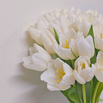 Twenty White Tulips Hand-Tied Bouquet