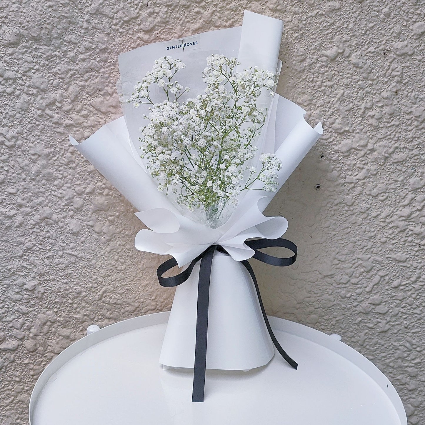 White Gypsophila Mini Bouquet