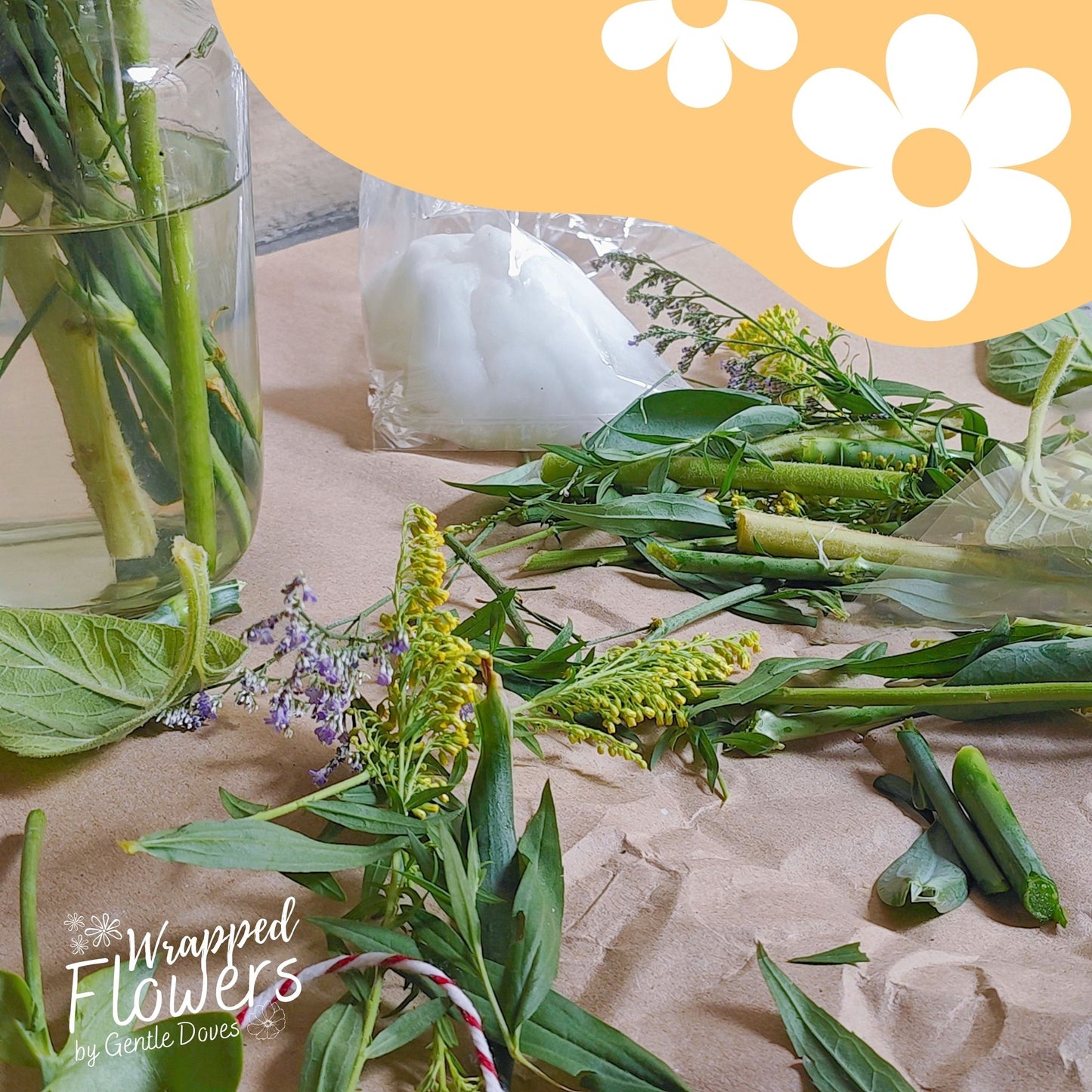 Wrapped Flowers – Create Your Own Arrangements at Home