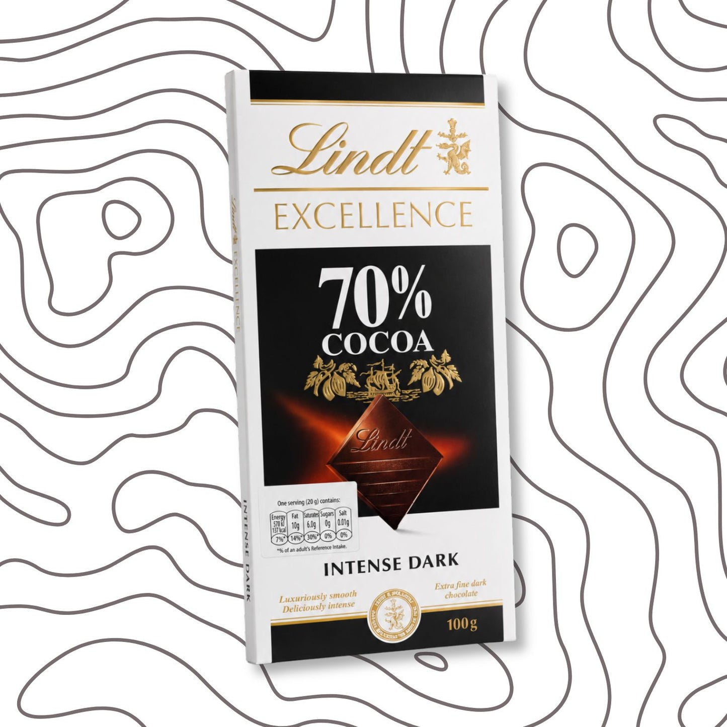 Lindt Chocolate Bar - 100 g.