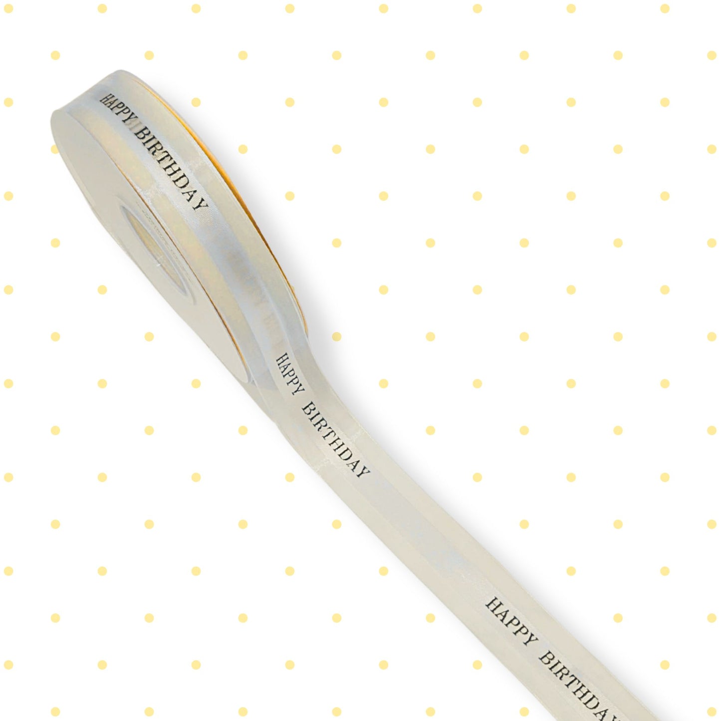 Happy Birthday Ribbon Add on